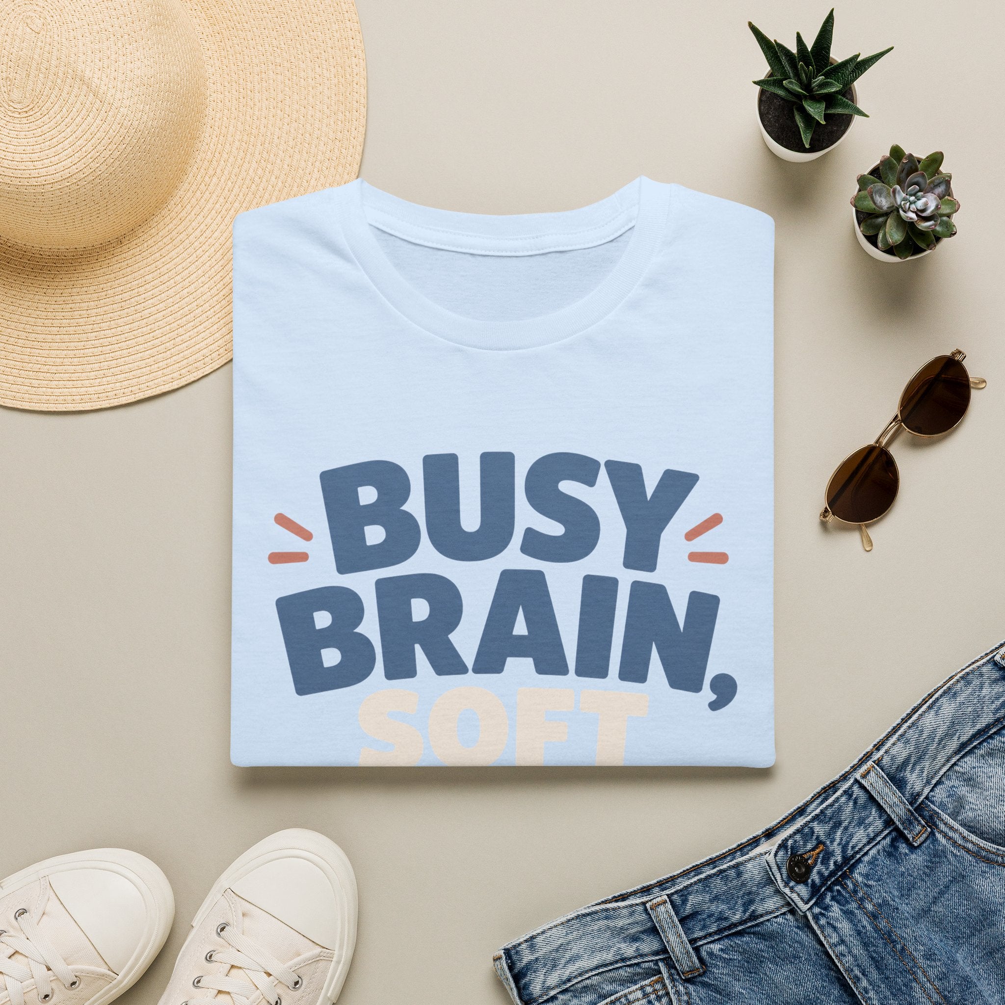 Busy Brain Soft Landing T-Shirt