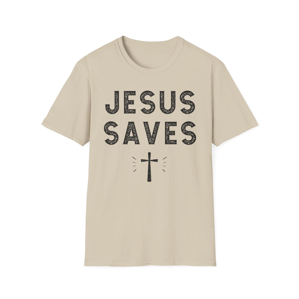 Jesus Saves Cross T-Shirt