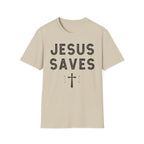 Jesus Saves Cross T-Shirt