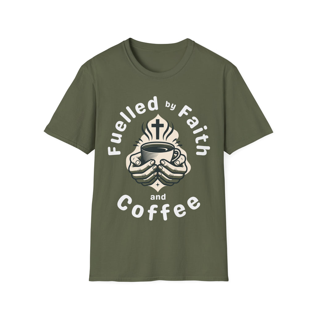 Fuelled by Faith (Beige) T-Shirt