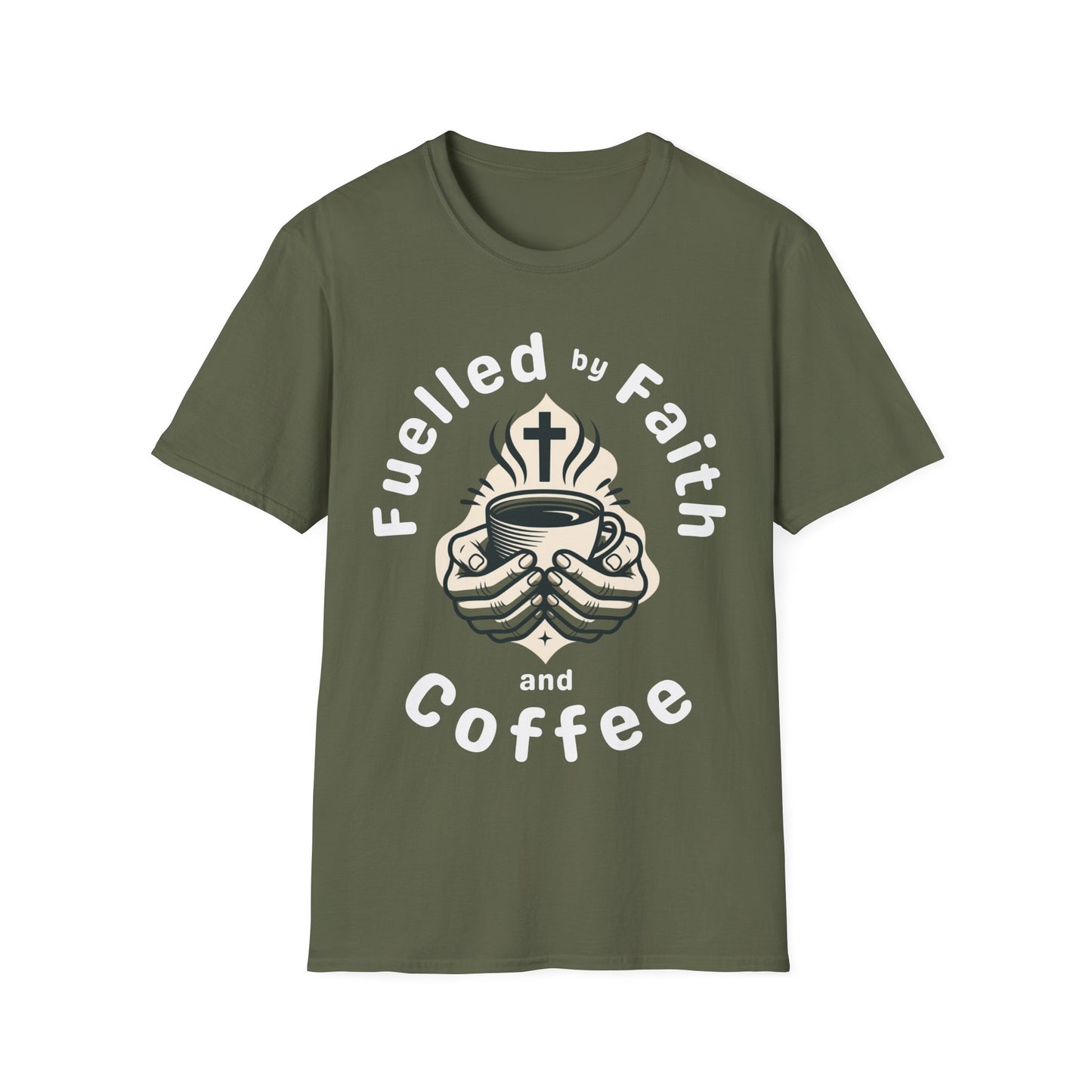 Fuelled by Faith (Beige) T-Shirt