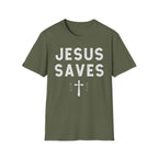 Jesus Saves Cross T-Shirt