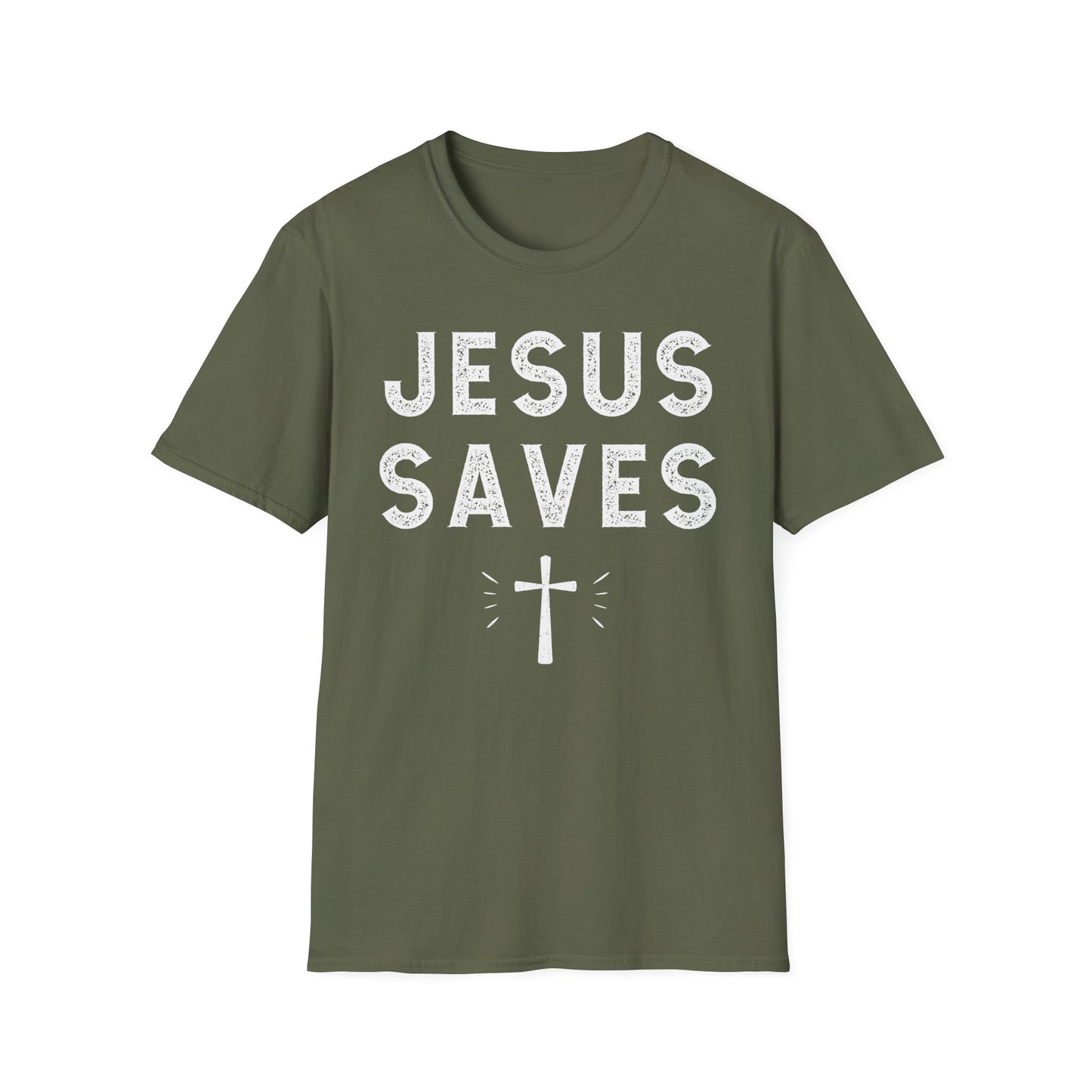 Jesus Saves Cross T-Shirt
