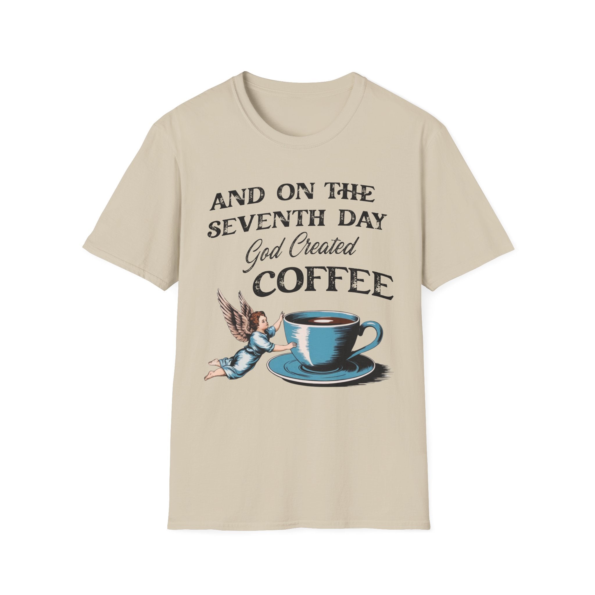 God Created Coffee T-Shirt