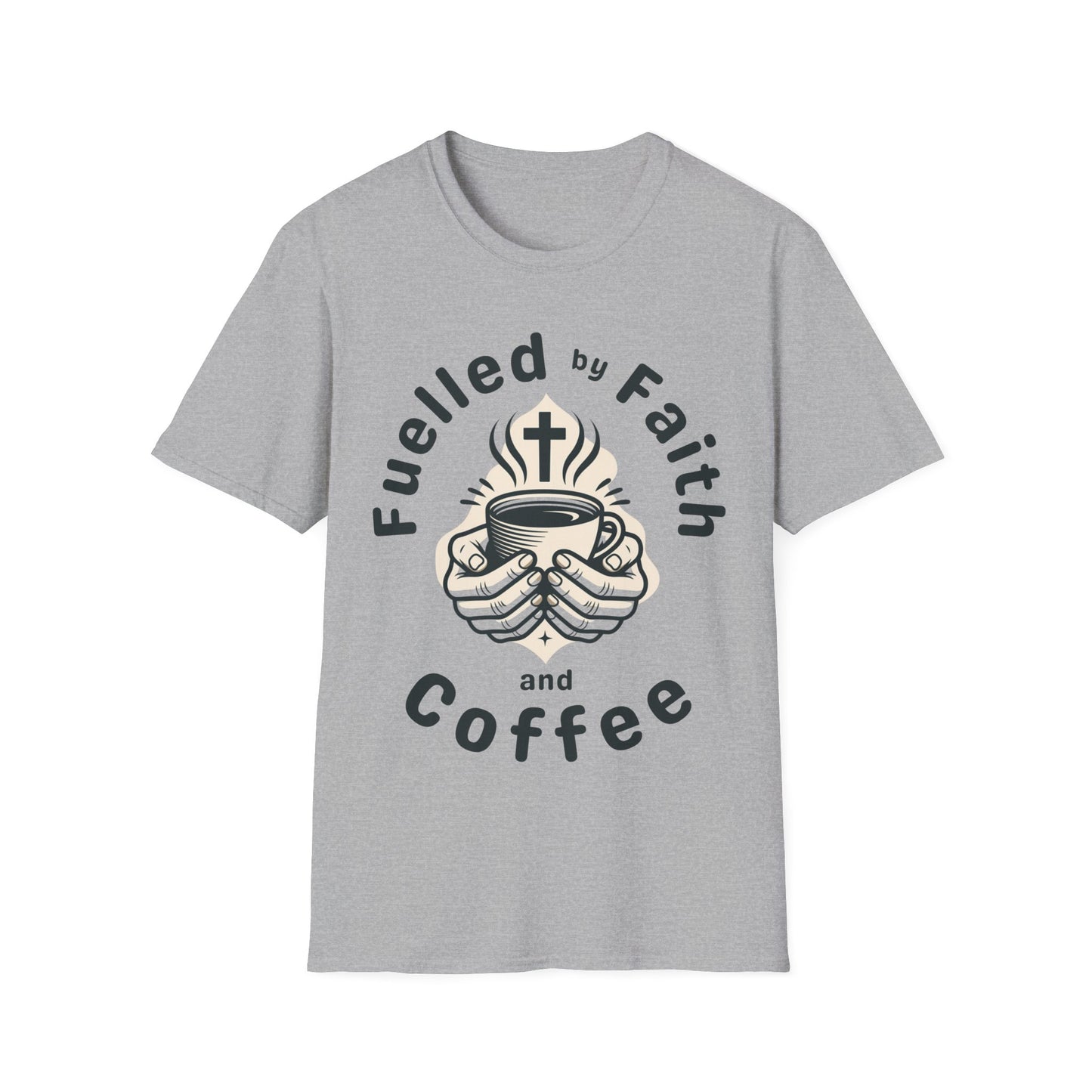 Fuelled by Faith (Beige) T-Shirt