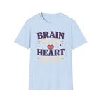 Brain Full Heart Open T-Shirt