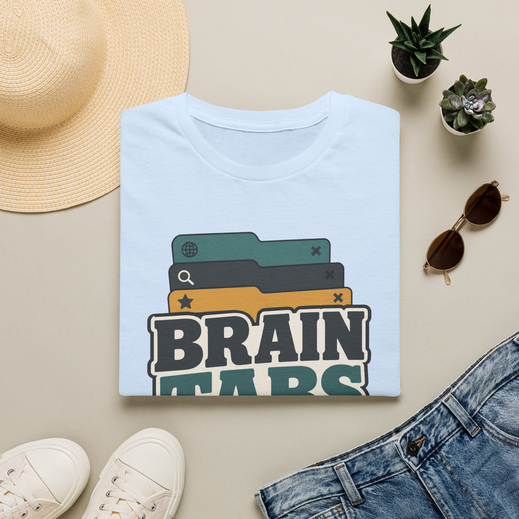 Brain Tabs Never Close T-Shirt