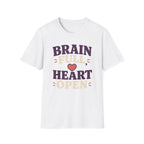Brain Full Heart Open T-Shirt
