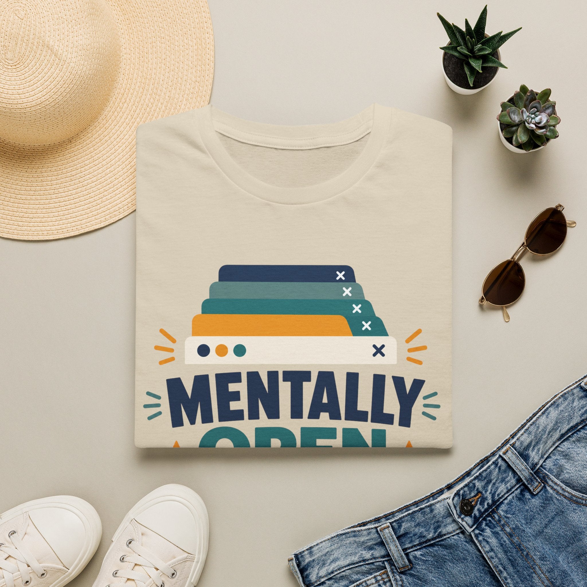 Mentally Open 47 Tabs T-Shirt